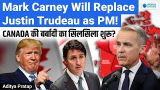  "Trudeau OUT, Mark Carney IN – BIG Diplomatic Shift In India-Canada Ties? | World Affairs