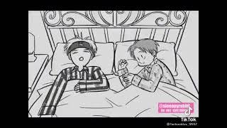 Taekook ff animation | when Jungkook waiting for Taehyung | Bon Voyage 3 |  Cute animation oneshot