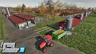 Massive Animal Farm FULL BUILD! (Elmcreek Ep 24) | Farming Simulator 22