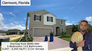 New homes in Orlando, Florida | Voyageu Model Home Tour | Waterbrooke in Clermont, Florida | Rebate