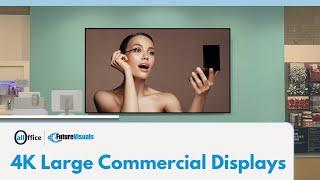 4K Large Format Commercial Displays