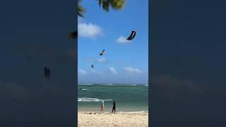Sending it in paradise // kiteboarding