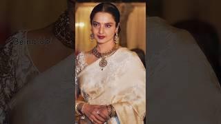 Rekha saree look | #saree #fashion #style #rekha #shorts #short #viral #subscribe