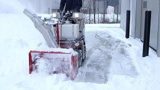 Reduce Sidewalk Labor With The Ventrac SSV Snow blower – Simple Start