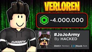 Ich wurde GEHACKT und habe 4.000.000 ROBUX Verloren...