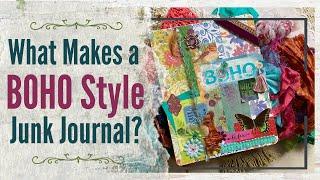 Introducing the Boho Style for Junk Journal Makers