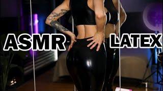 ASMR Most intense LATEX LEGGINGS fabric trigger sounds to relax and for strong Tingles