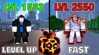 How to LEVEL UP FAST in the Third Sea using MAGMA FRUIT in BLOX FRUITS | LVL 1552 to MAX