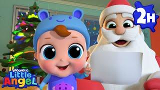 Jingle Bells! Baby John’s Christmas Fun! ️ | Little Angel | Moonbug Kids Cartoon Adventure