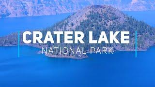 Crater Lake National Park, Oregon - the deepest lake in the United States | 4K video