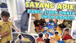 SAYANG ADIK, BIANCA SIAPKAN DINNER UNTUK KIDDOS!!!