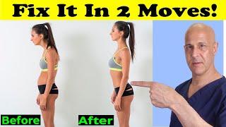 Fix Poor Posture Hunchback in 2 Moves!  Dr. Mandell