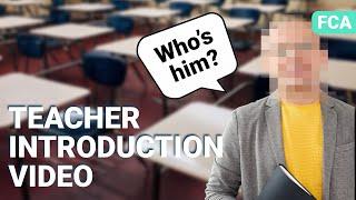 Back to School Teacher Introduction Video | Filmora Creator Academy