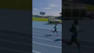 #jamaica receives gold  for the under 17 400m hurdles #teamjamaica