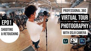 360 virtual tour photography with DSLR cameras | Ep01: Shooting and retouching panoramas | Gaba_VR