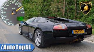 LAMBORGHINI Murcielago ACCELERATION 300km/h & TUBI EXHAUST SOUND by AutoTopNL