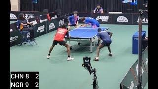 Moment Two Young Nigerians Beat The Chinese Team