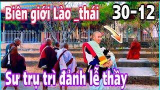 Thầy Minh Tuệ mới nhất 30/12 hàng trăm Phật tử tiễn thầy qua thái