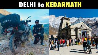 DELHI to KEDARNATH | WINTER Kedarnath Yatra 2020 | केदारनाथ यात्रा | KEDARNATH Ride on my BIKE