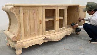 Ingenious Woodworking Project With Amazing Curves Will Make You Happy - Modern Interior Design Ideas