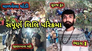 lili parikrama || સંપૂર્ણ લિલિ પરિક્રમા || lili parikrama junagadh 2024 || lili parikrama junagadh