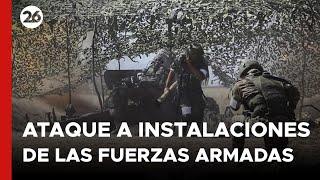 UCRANIA | Las tropas rusas atacaron instalaciones de las Fuerzas Armadas en Jarkov.