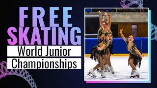 Free Skating | ISU World Junior Synchronized Skating Champs | Gothenburg 2025 | #SynchroSkating