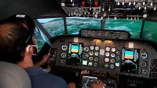 Crash Landing in Toncontin in my Homecockpit -  X-plane 11 Boeing 737 Zibo