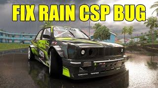 How To Fix Rain #3 CSP BUG | Assetto Corsa