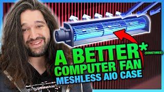 A Better Computer Fan - Sometimes: Cross-Flow Meshless AIO Case Benchmarks & Review