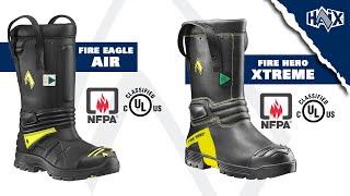 HAIX® Fire Eagle Air and Fire Hero Xtreme comparison video