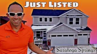 JUST LISTED Home for Sale in Saratoga Springs, UTAH - Home Tour of House for Sale in Utah