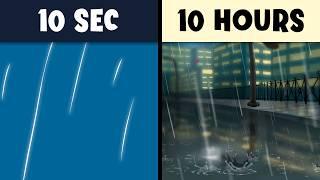 Animating RAIN in 10 Seconds vs 10 Hours