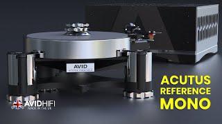 AVID ACUTUS REFERENCE MONO unboxing and setup - AVIDHIFI