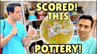 SCORED THIS POTTERY! AMAZING Flea Market! ~ SHOP with US Sourcing RESELL eBay PROFIT Being Thrifty