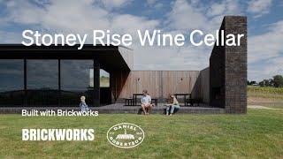 Built With Brickworks | Cumulus Studio | Stoney Rise Wine Cellar