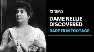 Rare footage of Australian opera star Dame Nellie Melba discovered in lawyer's office | ABC News