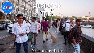 Mumbai Walking Tour - Colaba | Gateway of India 4K HDR