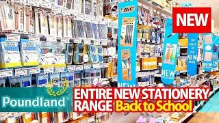 NEW IN- POUNDLAND SHOP WITH ME. Entire New Stationary Range, Back To School  Liyana Lifestyle