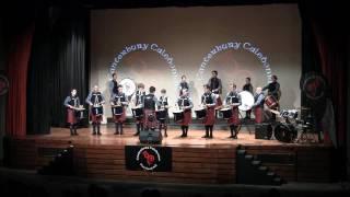 Scottish Drumming - Alex Duthart Drum Salute by Canterbury Caledonian Pipe Band Drum Corps