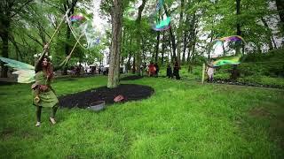 Faerie Bubbles at New Jersey Renaissance Faire at Liberty Lake