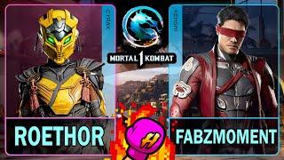 MK1 Roethor (CYRAX) VS Fabzmoment (KENSHI)Mortal Kombat 14K 60ᶠᵖˢ