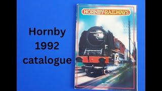 Hornby 1992 model railways catalogue full look through from Mangley Town #ModelRailway #Hornby