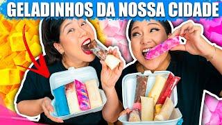 PROVANDO GELADINHO GOURMET DA NOSSA CIDADE | Blog das irmãs