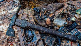 WWII Dugouts Excavation - Metal Detecting WWII Battlegrounds