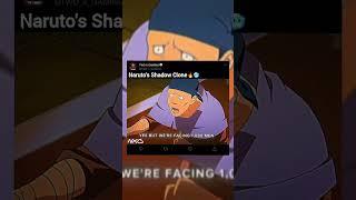 God of Shadow Clone  #anime #naruto #shorts