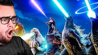 Reacting to the EVOLUTION of GODZILLA'S ATOMIC BREATH! (2021)