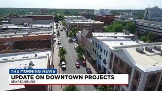 Update on new development projects in downtown Spartanburg