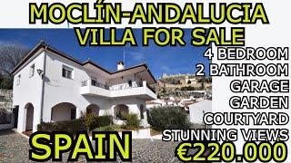SPANISH VILLA FOR SALE IN MOCLIN (ANDALUCIA) SPAIN | REAL ESTATE ANDALUCIA