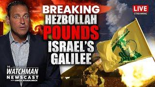 Hezbollah Rockets BOMBARD Israel’s Galilee; Iran NEW FRONT in West Bank | Watchman Newscast LIVE